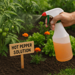 Hot pepper spray